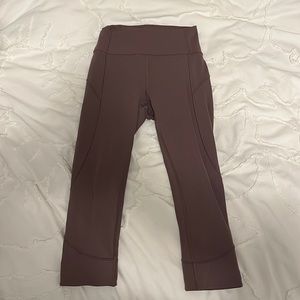 lululemon swift speed crop 21"